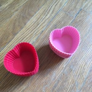 Kitchen - Heart Shaped Cupcake molds Kitchen - Heart Shaped Cupcake molds